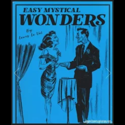 Lewis Le Val - Easy Mystical Wonders instant download cover featuring mystical symbols and elegant typography, representing a collection of accessible mentalism and psychic effects.