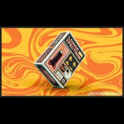 Tobias Dostal demonstrating a surreal liquid morphing magic trick, possibly twisting a liquid into a solid object or manipulating a viscous substance.