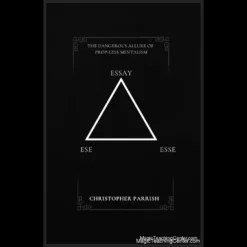 Cover art for Christopher Parrish's 'The Dangerous Allure of Prop-less Mentalism' e-book, featuring advanced prop-less mentalism techniques and instant download access for mentalists.