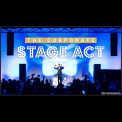 Paul Martin and Jon Ensor present 'The Corporate Stage Act,' a digital online course for mastering professional magic and performance for corporate audiences.