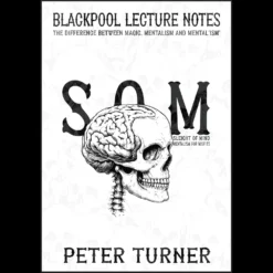 Digital document cover for Peter Turner's Blackpool Lecture Notes, an instant download resource for advanced mentalism and magic techniques.