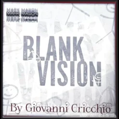Giovanni Cricchio's Blank Vision close-up magic trick for instant picture duplication using blank white cards.