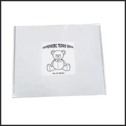J.C Magic foldable teddy bear prop for instant production magic, demonstrating a large teddy bear appearing from a compact space or container.
