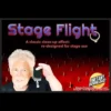 Cover image for Nick Lewin's Stage Flight instant download tutorial, featuring a dynamic visual of a ring in mid-flight, representing a professional ring flight magic trick ideal for stage, parlor, and close-up performances.