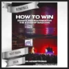 Book cover for 'How to Win' by Jon Armstrong, featuring the title in bold white text against a dark background, illustrating a guide to mastering stand-up magic performance and audience engagement.