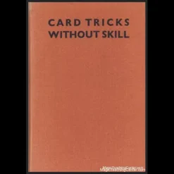 Ebook cover for 'Card Tricks Without Skill' by Paul Clive, featuring a hand holding playing cards, symbolizing easy-to-learn magic. Instant digital download.