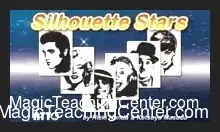 Silhouette Stars magic trick by Rizki Nanda and Katsuya Masuda, illustrating the visual transformation effect within a photo frame.