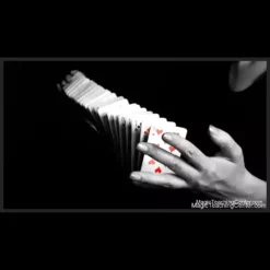 Michael Kaczmarek teaching card and coin magic tricks in a video course to impress people. Online magic lesson thumbnail.