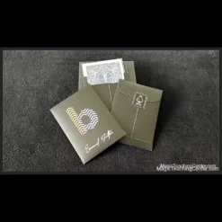 Emanuel Sutter performing the Perfect B' Wave card trick with a deck of cards, showcasing a no-force magic effect from the instant download video tutorial.