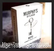 Tobias Dostal's 'Repo: A Chain of Unusual Events' magic video tutorial cover, featuring a mysteriously appearing key on a chain.