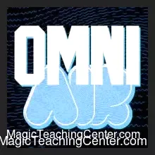 Omni Air by Victor Sanz magic trick showcasing a solid glass block magically appearing from a deck of cards' cellophane wrapper, an instant download for card magicians.