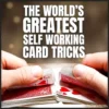 Cover image for Matt McGurk's 'The World's Greatest Self-Working Card Tricks' instant download video course, featuring a prominent deck of cards.