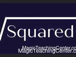 Cover art for 'Squared' magic video tutorial by The Daily Magician, showcasing advanced packet card tricks.