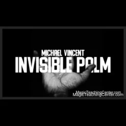 Michael Vincent performing the Invisible Palm card trick in a tutorial video thumbnail