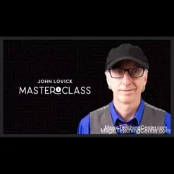 John Lovick presenting the Vanishing Inc Masterclass, offering advanced magic lessons and performance techniques.