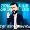 Derek Ostovani presenting advanced card and coin magic, along with mentalism routines, during his Penguin Live Lecture video tutorial.
