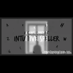 Michael Vincent demonstrating the 'Intuitive Speller' card magic trick with a borrowed and shuffled deck, captured from the instant download video tutorial.