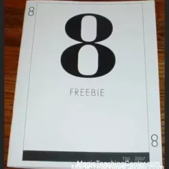 Ebook cover for Jason Alford's Freebie - 8, featuring 17 diverse magic and card tricks for magicians.