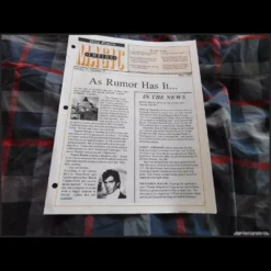 Cover image for Inside Magic by Stan Allen Ebook, Volume 1, showcasing the digital collection of 12 issues from the influential magic newsletter, which served as a precursor to MAGIC Magazine, originally published in 1985.