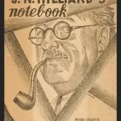 Ebook cover for 'Leaves from My Notebook' by John Northern Hilliard, featuring vintage design, symbolizing classic magic tricks and instant download access.