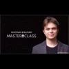 Giacomo Bigliardi Masterclass promotional image featuring the magician alongside playing cards, announcing the Vanishing Inc online course.