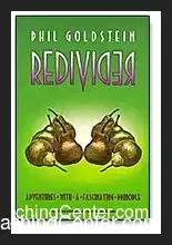 Cover image for Redivider by Phil Goldstein, an instant download ebook featuring 24 card tricks and mentalism routines.