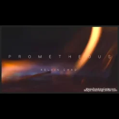 Close-up of Kelvin Chad's Prometheus device integrated into a smartphone case, igniting a business card with a controlled flame for a stunning magic reveal.