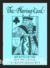 Cover image for The Journal of the Playing-Card Society Vol 19 Ebook, an instant digital download.