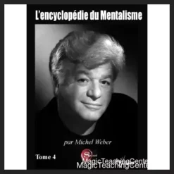 L'encyclopédie du Mentaliste Tome 4 Ebook cover by Michel Weber, featuring a mystical design with subtle mind-reading elements, available for instant download.