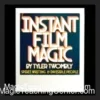 Tyler Twombly's Instant Film Magic digital tutorial cover art, showcasing spirit writing and invisible person effects on instant photographs.