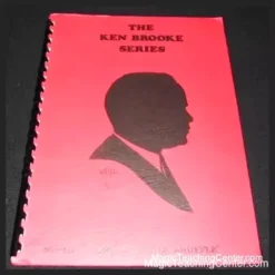 Ebook cover for Ken Brooke Series Number 04: The Sidewalk Shuffle, featuring card magic routines, tricks, and an instant download option.