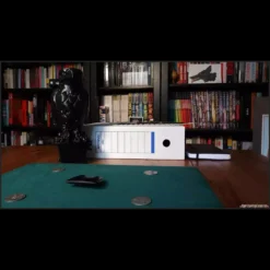 Magia Estudio Coin Magic 1 instant download video course cover, featuring a stylized image or magician demonstrating professional coin manipulation.