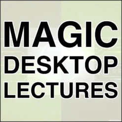 Guy Zach presenting his Magic Desktop Lecture, teaching advanced mentalism and innovative card magic techniques in a digital video format.
