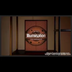 Cover image for Luke Jermay's Illumination Ebook, featuring the title and author, representing a complete interactive book test and mentalism routine.