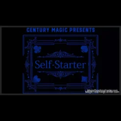 Paul Carnazzo's Self Starter magic card with instructions, demonstrating spectator-driven card tricks
