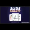 Sebastien Calbry performing the 'Slide Project' ultra-visual card transformation trick, demonstrating an instant, untouched card change with a playing card and a banknote.
