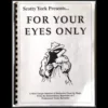 Scotty York - For Your Eyes Only Magic Ebook Cover, featuring the classic 1993 edition for instant digital download.
