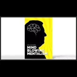 Digital ebook cover: Ian Adair's Mind-Blowing Mentalism, a collection of 40 instant download magic routines by Ian Adair & Phil Shaw.