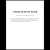 Ebook cover for 'Friends of Steven Youell' by Steven Youell, an instant download magic manuscript featuring title typography.