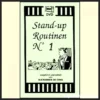 Video cover for Alexander de Cova's Stand-Up Routines Vol. 1, featuring a professional magician performing on stage with magic props.