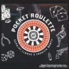 Pocket Roulette magic trick tutorial cover featuring Geraint Clarke and Yannick Barth, demonstrating a card vanish and reappearance effect.