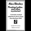 Ebook cover for Alex Elmsley's Floating Ladies and Other Mysteries: Las Vegas Close-Up Classic II, featuring magic-themed graphics.
