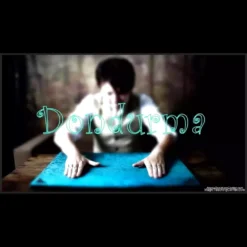 Dondurma Coin Magic by TAKAHIRO digital download cover showing a magician's hands performing a coin trick with coins in motion on a dark background.