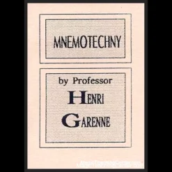Ebook cover for Mnemotechny by Henri Garenne, a digital guide on advanced memory techniques for cognitive enhancement and learning.