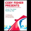 Ebook cover for Cody S. Fisher's 'Chuck The Mind Reading Toy', featuring a cartoon mind-reading duck and a magic wand, indicating a comedy magic routine for the Card Duck prop.