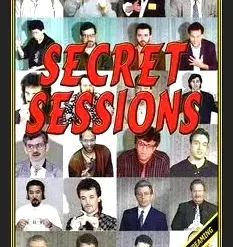Meir Yedid Magic Secret Sessions DVD cover featuring legendary close-up magicians performing card, coin, and rope tricks from the exclusive 4F conventions.
