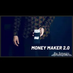 Smagic Productions Money Maker 2.0 magic envelope, depicting a visual transformation of paper currency bills into different denominations.