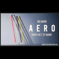 Aero dancing cane by Bond Lee and ZF Magic, a lightweight magic prop performing a levitation illusion in mid-air.