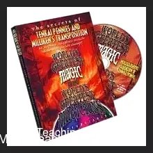 DVD cover for World's Greatest Magic: Tenkai Pennies and Milliken's Transposition, featuring expert coin magicians Daryl, David Roth, and Steve Draun.