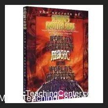 Close-up of two colorful silk scarves miraculously untying themselves in mid-air, representing Slydini's Knotted Silks magic trick video tutorial.